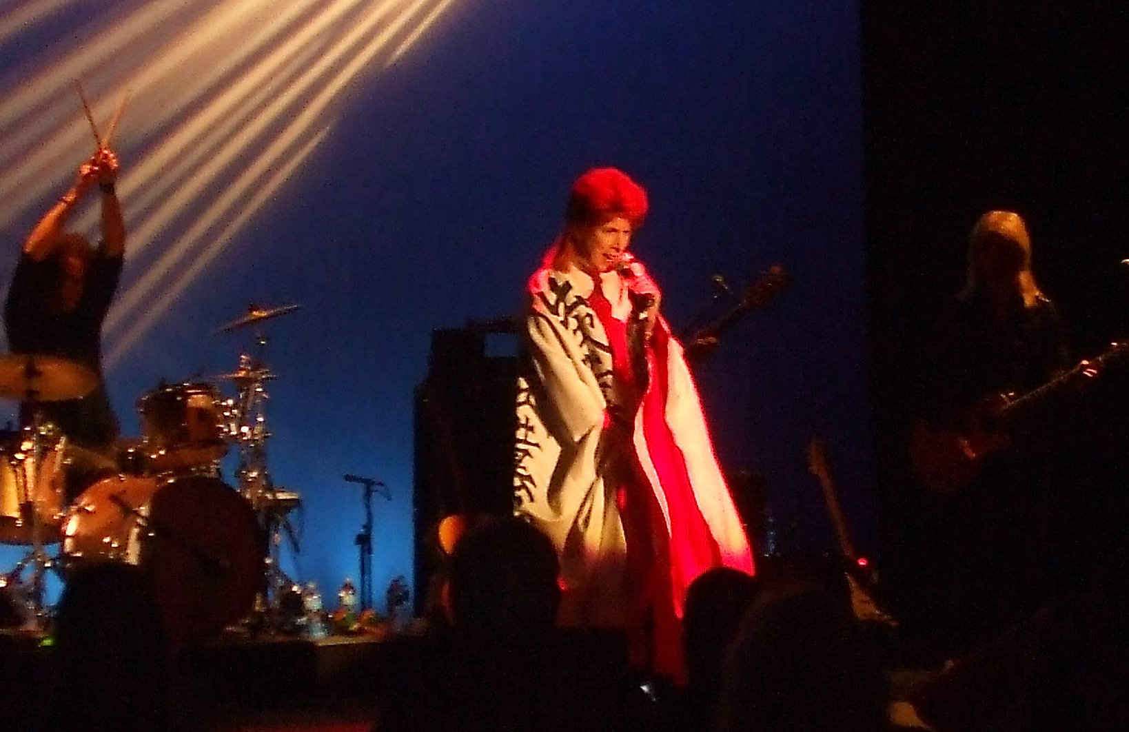 david brighton as david bowie cape